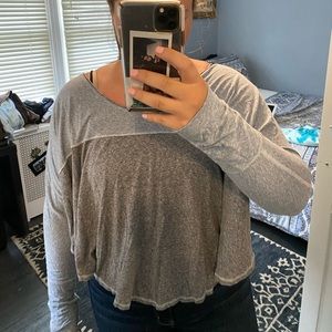 Free People 3/4 Sleeve tee